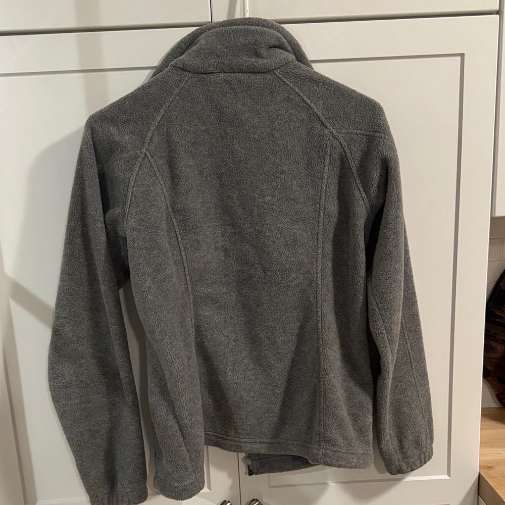 Columbia Women's Charcoal Zip-Up Fleece​ - Picture 4 of 4